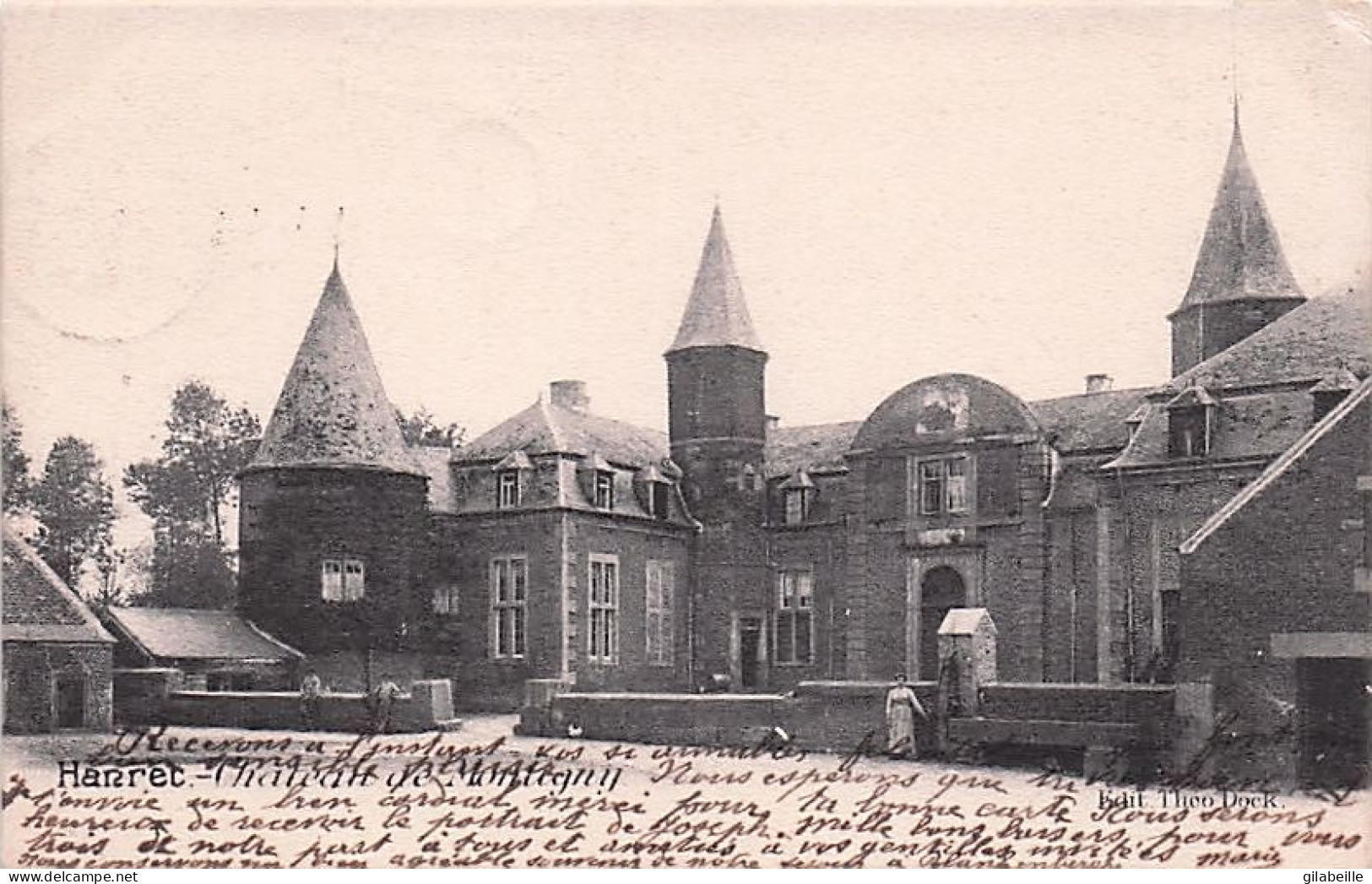 Eghezée - HANRET - Chateau De Montigny - 1902 - Eghezee