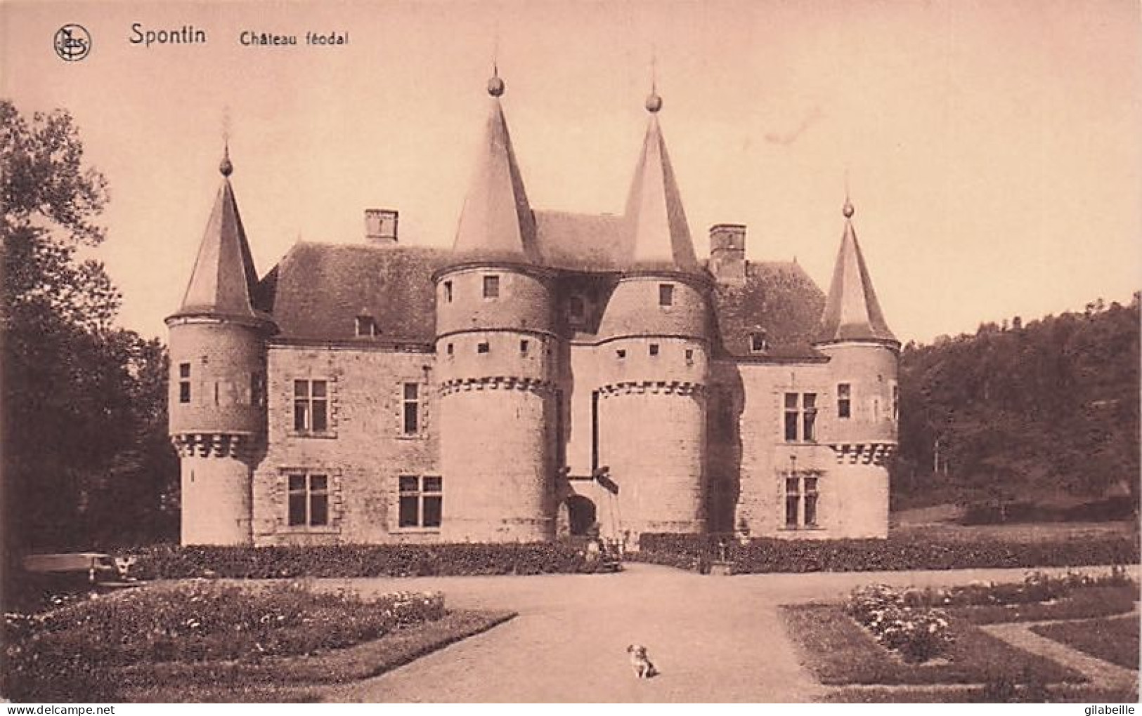 Yvoir - SPONTIN  - Chateau Feodal - La Facade - Lot 2 Cartes - Yvoir