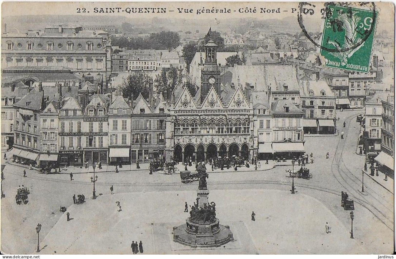 Saint Quentin Vue Générale Côté Nord - Saint Quentin