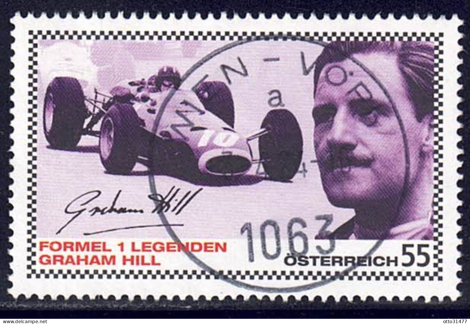 Österreich 2007 - Formel-1-Rennfahrer, MiNr. 2660, Gestempelt / Used - Usati