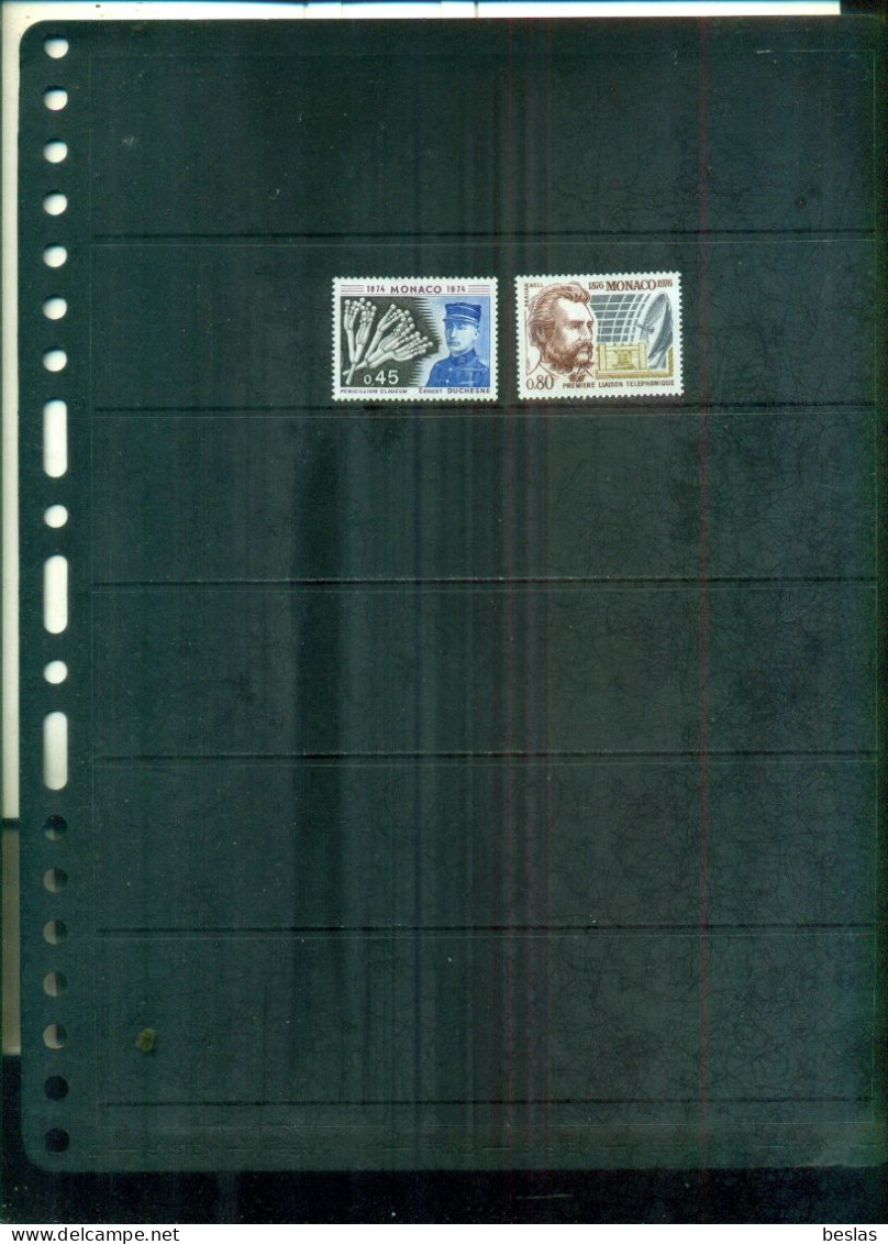 MONACO E.DUCHESNE-100 1 LIAISON TELEPHONIQUE 2 VAL NEUFS A PARTIR DE 0.60 EUROS - Unused Stamps
