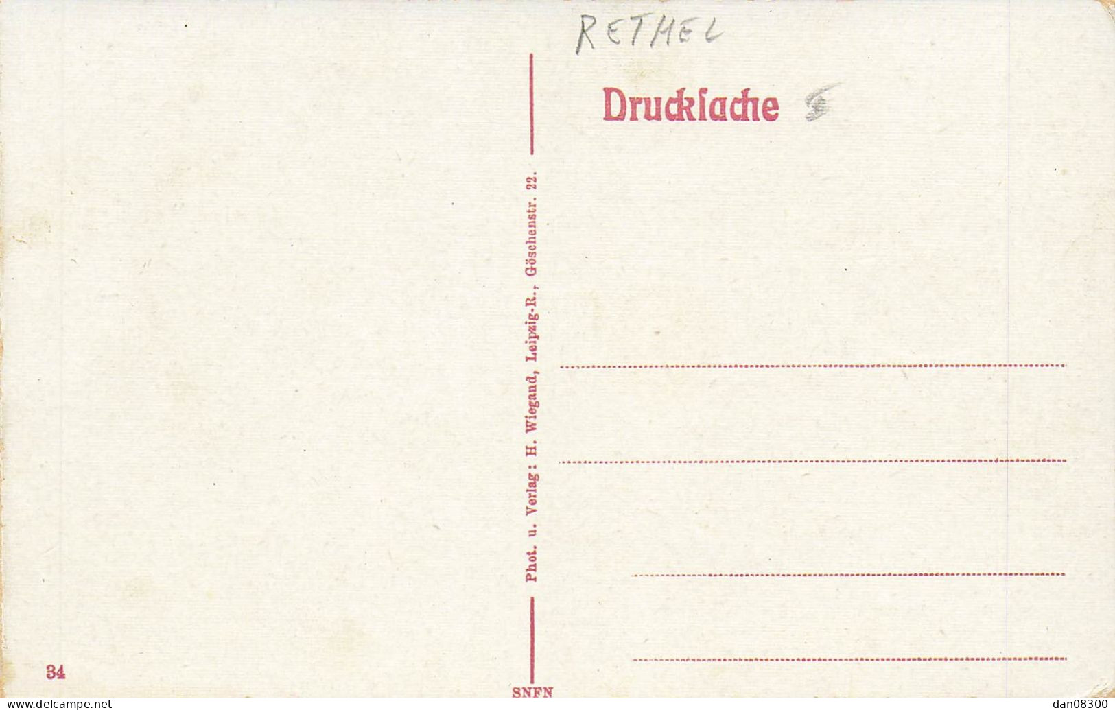 08 RETHEL FELDZUG 1914/15 CARTE  ALLEMANDE COLORISEE - Rethel