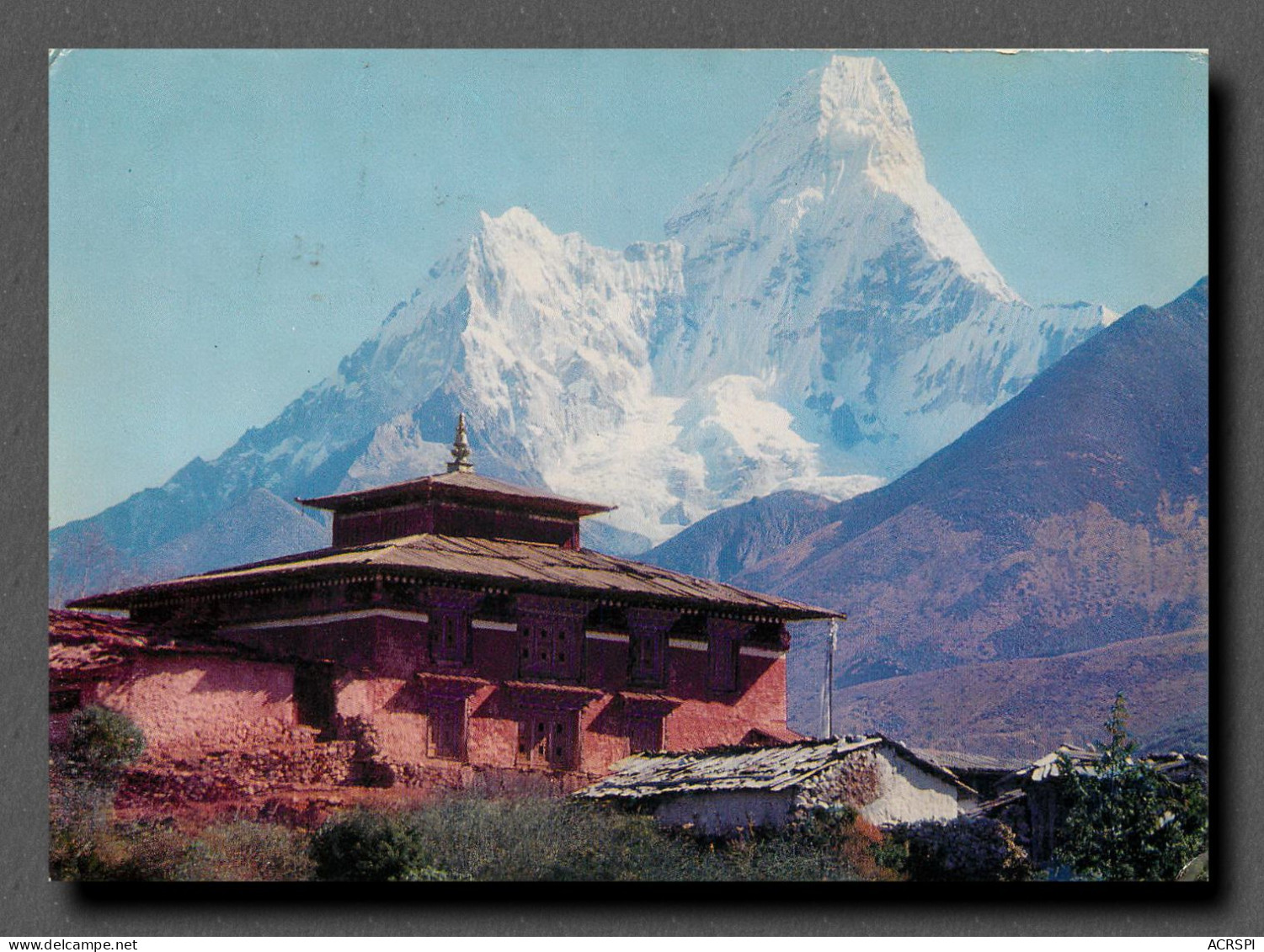 NEPAL  Mont AMA DABLAM Katmandu Katmandou (scan Recto-verso) QQ 1114 - Nepal