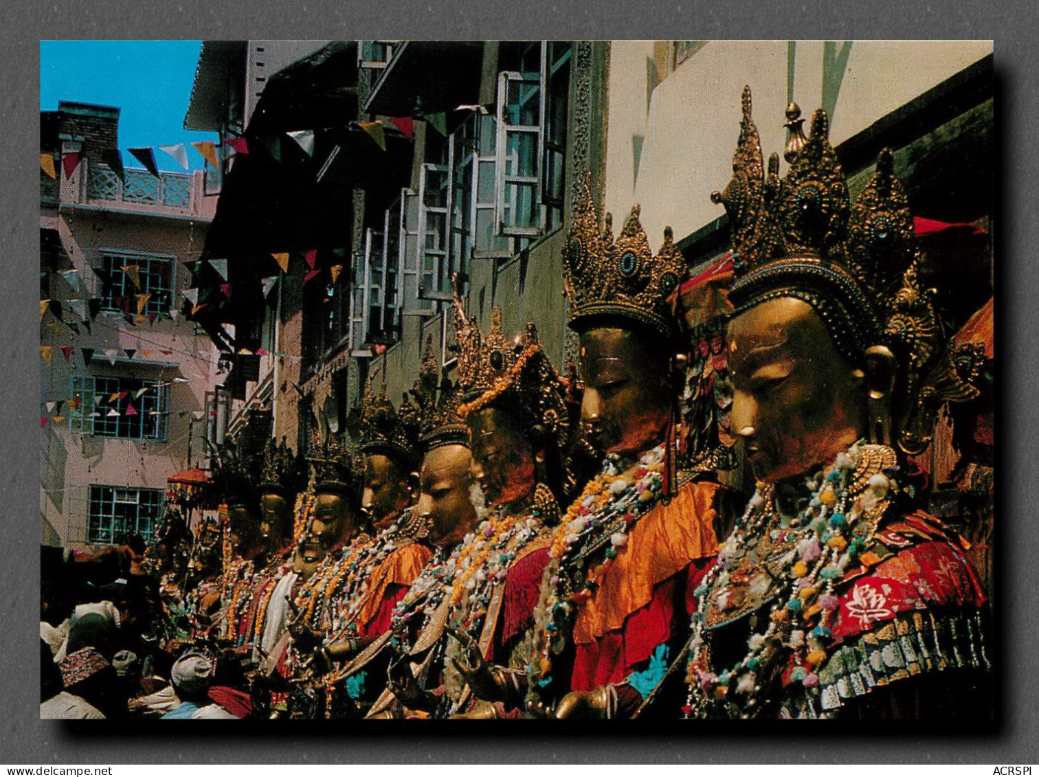 NEPAL  BUDDHA SAYAMAK  Katmandu  Katmandou (scan Recto-verso) QQ 1114 - Nepal