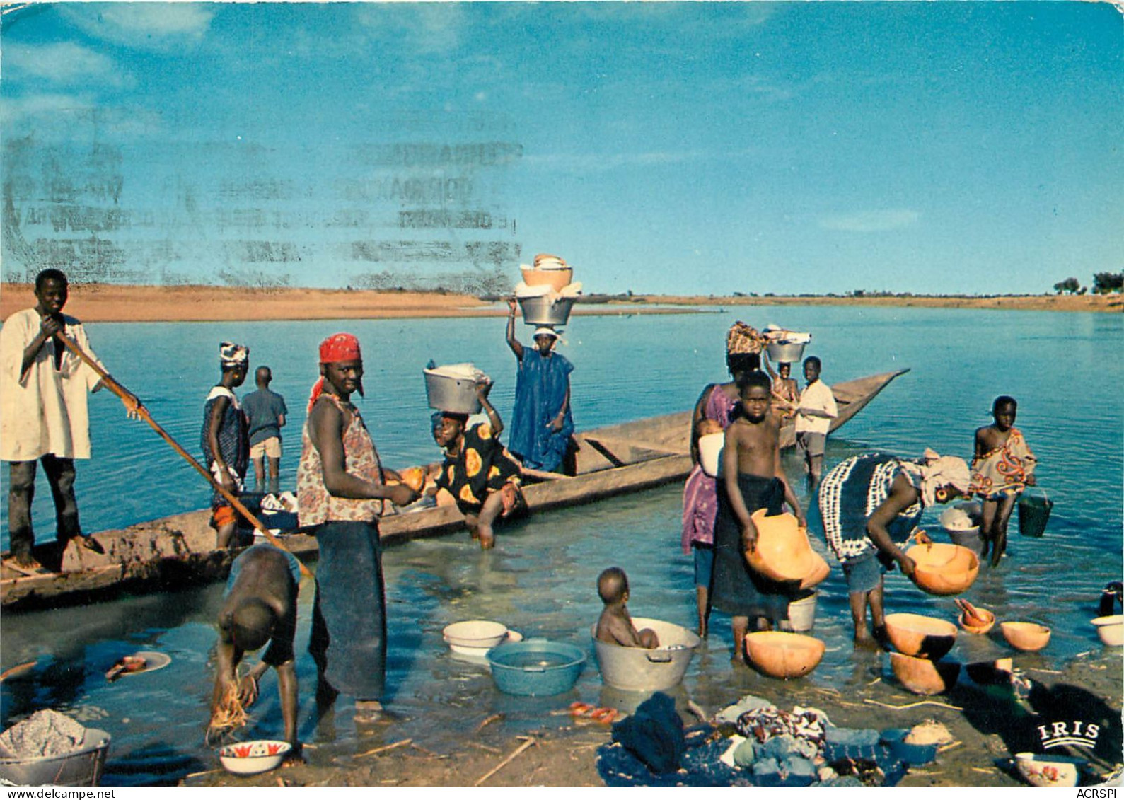 SENEGAL Scene De Vie Au Bord Du Fleuve ( Scan Recto-verso) QQ 1112 - Senegal