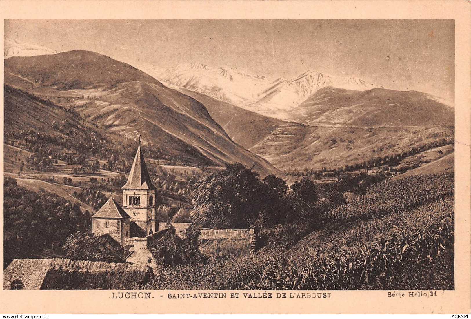 31 Bagnères-de-Luchon Saint-Aventin Et Vallée De L'Arboust  (Scan R/V) N°   49  \QQ1110Bis - Luchon