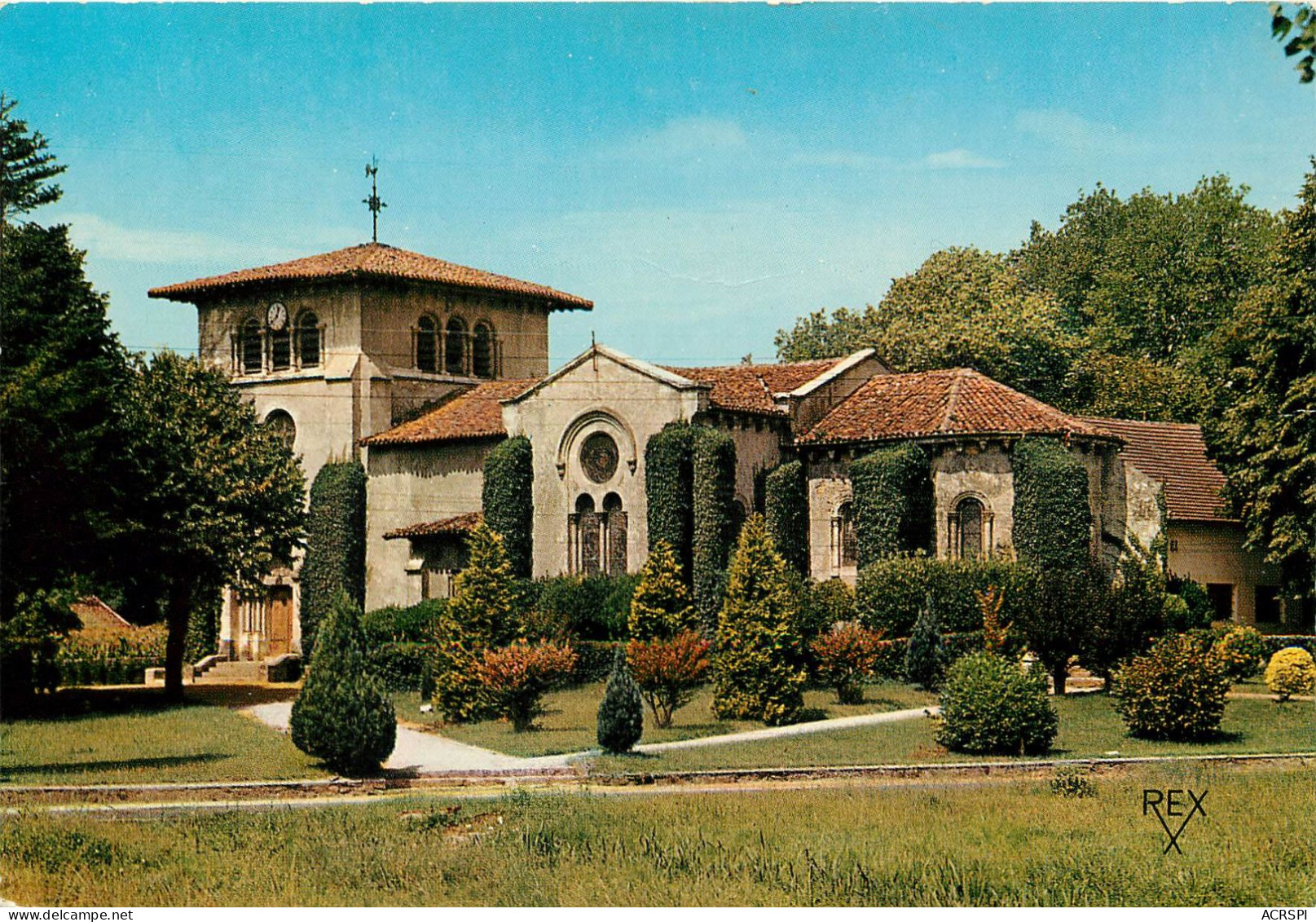 TOSSE Eglise Romane A 4km De SAINT VINCENT DE TYROSSE  (scan Recto-verso) QQ 1108 - Saint Vincent De Tyrosse