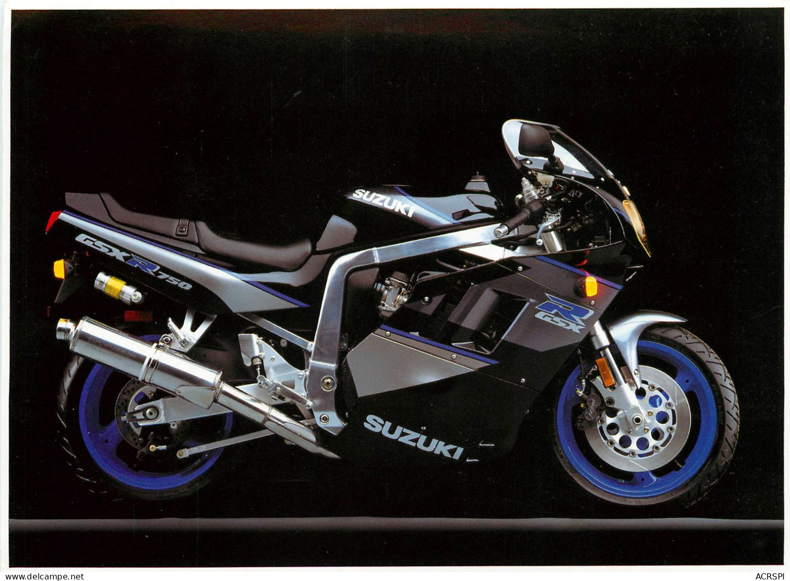 MOTO Suzuki Gsx R 750 (scan Recto-verso) QQ 1107 - Motorräder