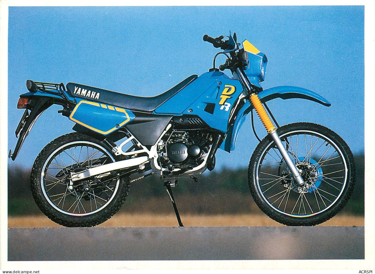 MOTO YAMAHA DT50  (scan Recto-verso) QQ 1107 - Motos