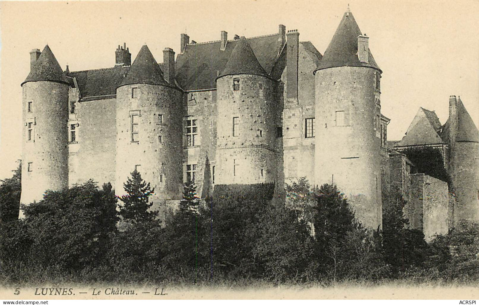 LUYNES Le Chateau  (scan Recto-verso) QQ 1103 - Luynes