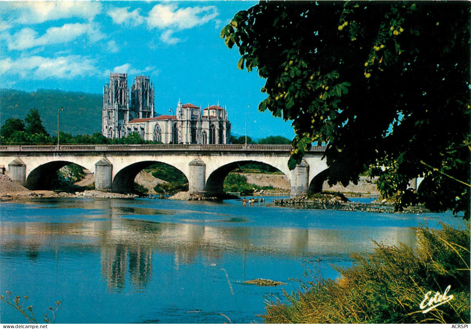 TOUL La Moselle Le Pont Et La Cathedrale Saint Etienne (scan Recto-verso) QQ 1103 - Toul