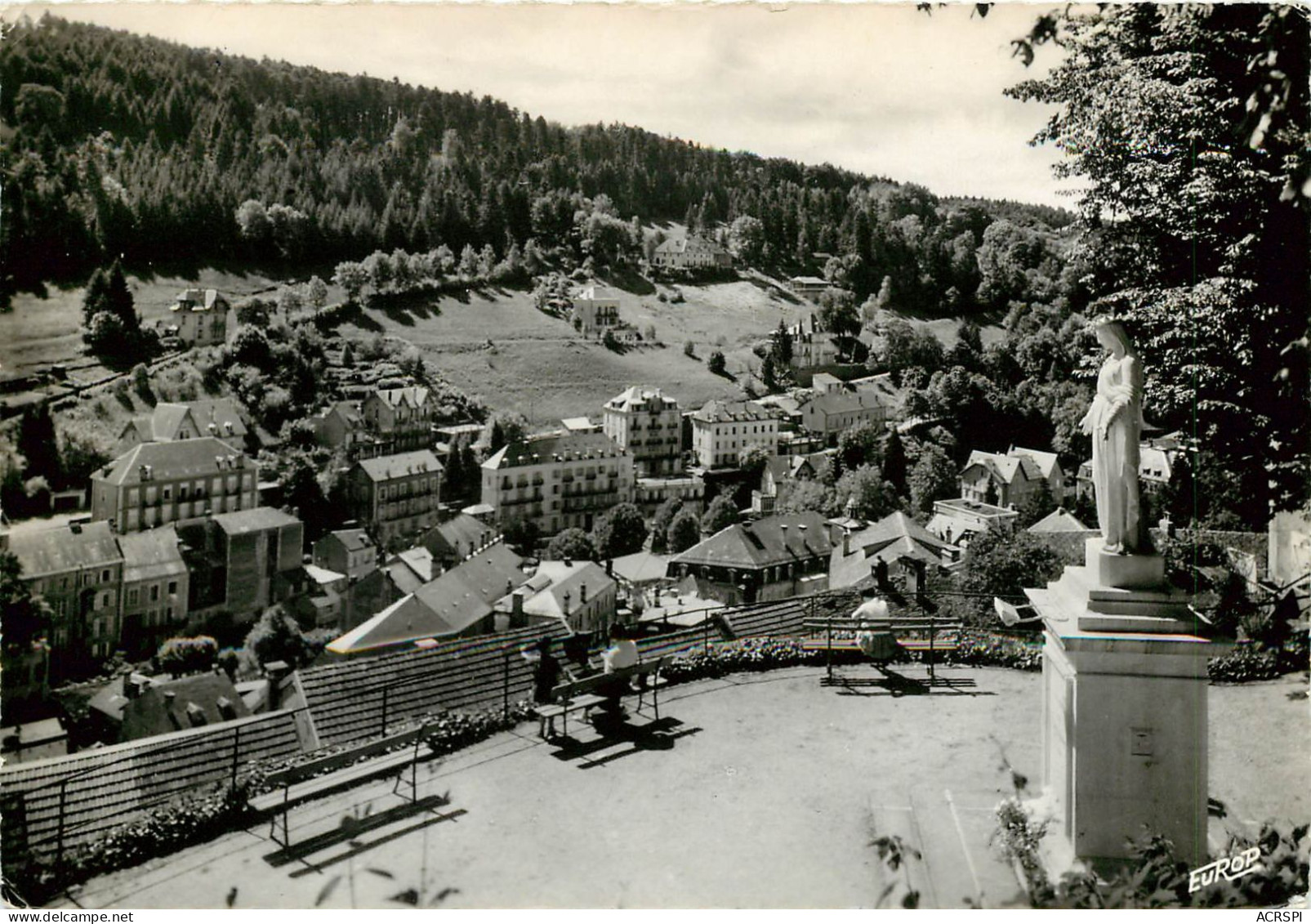 88-vosges-plombiere Les Bains-vue Generale--prise Du Coteau De La Vierge  (scan Recto-verso) QQ 1152 - Gerardmer