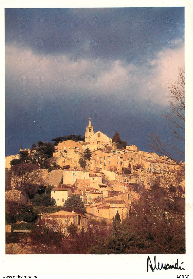 (84) BONNIEUX Vue Générale Du Village    (scan Recto-verso) QQ 1147 - Bonnieux