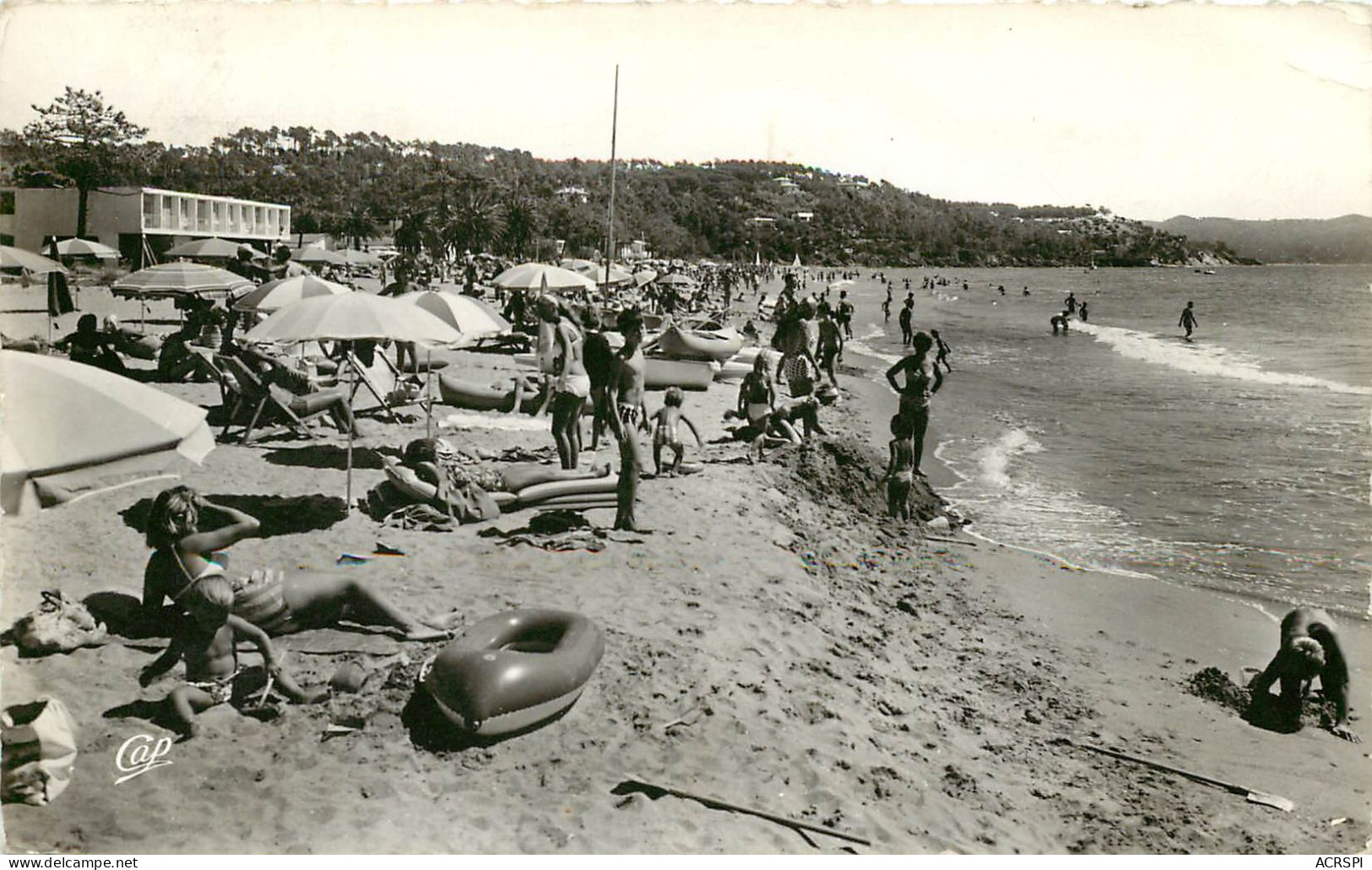 83  CAVALAIRE-SUR-MER. Croix-Valmer. La Plage  De Pardigon   (scan Recto-verso) QQ 1144 - Collobrieres