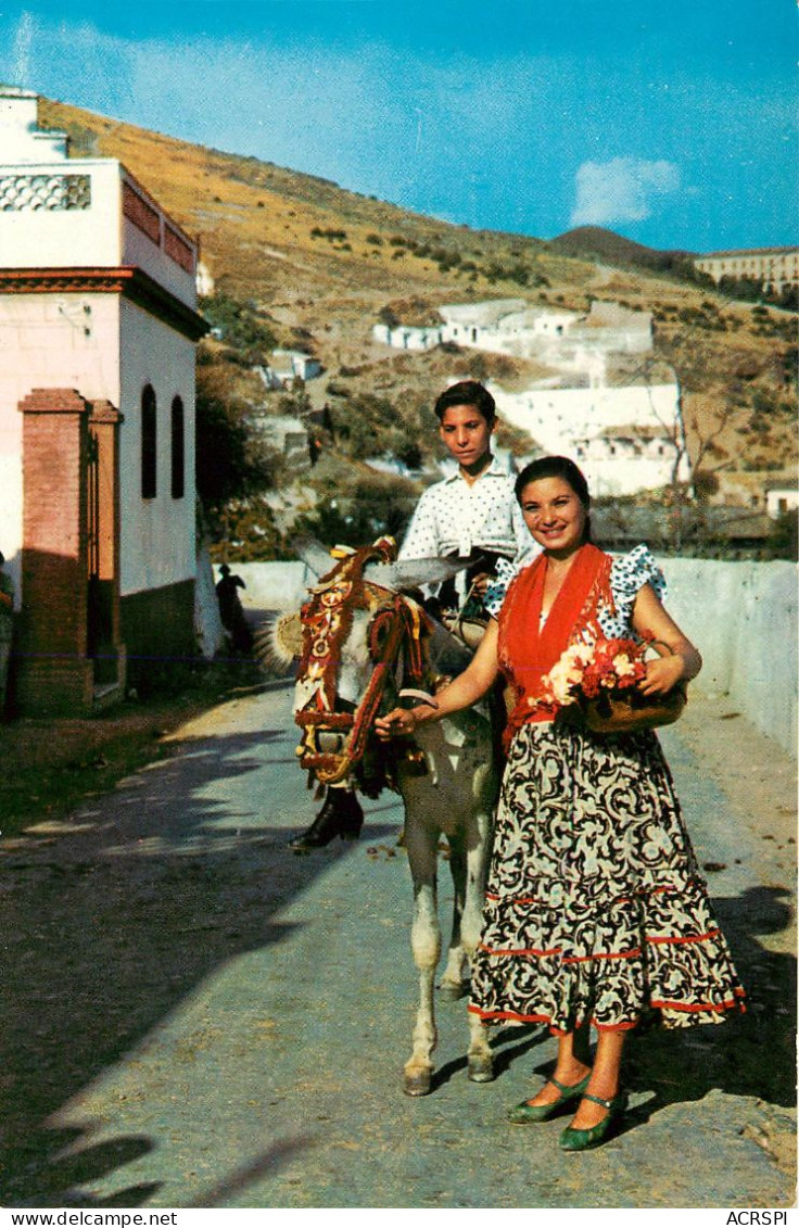 Espagne Grenade GITANS SACROMONTE, GITANOS GRANADA Andalousie (scan Recto-verso) QQ 1141 - Granada