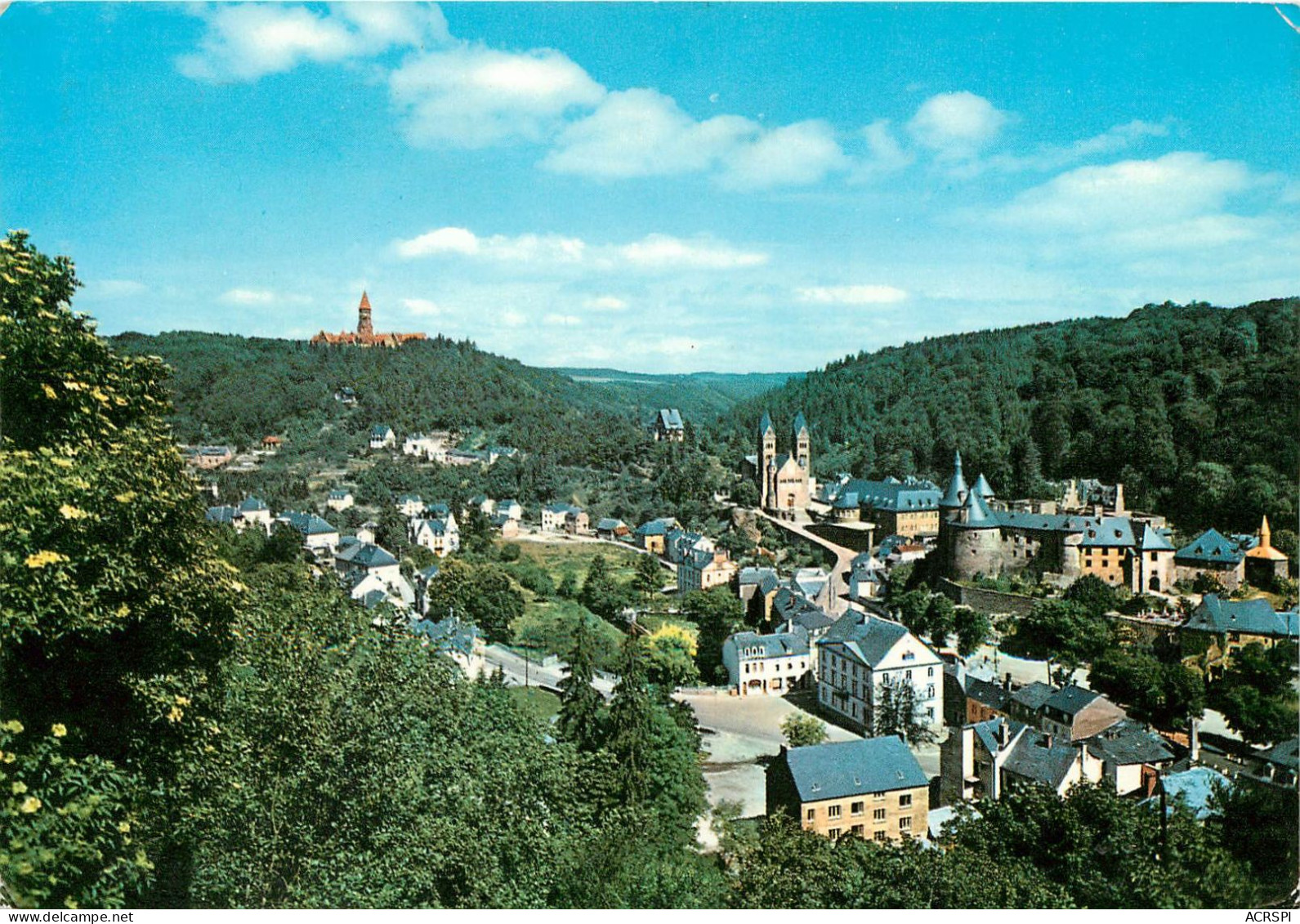 LUXEMBOURG CLERVAUX VUE GENERALE   (scan Recto-verso) QQ 1141 - Clervaux