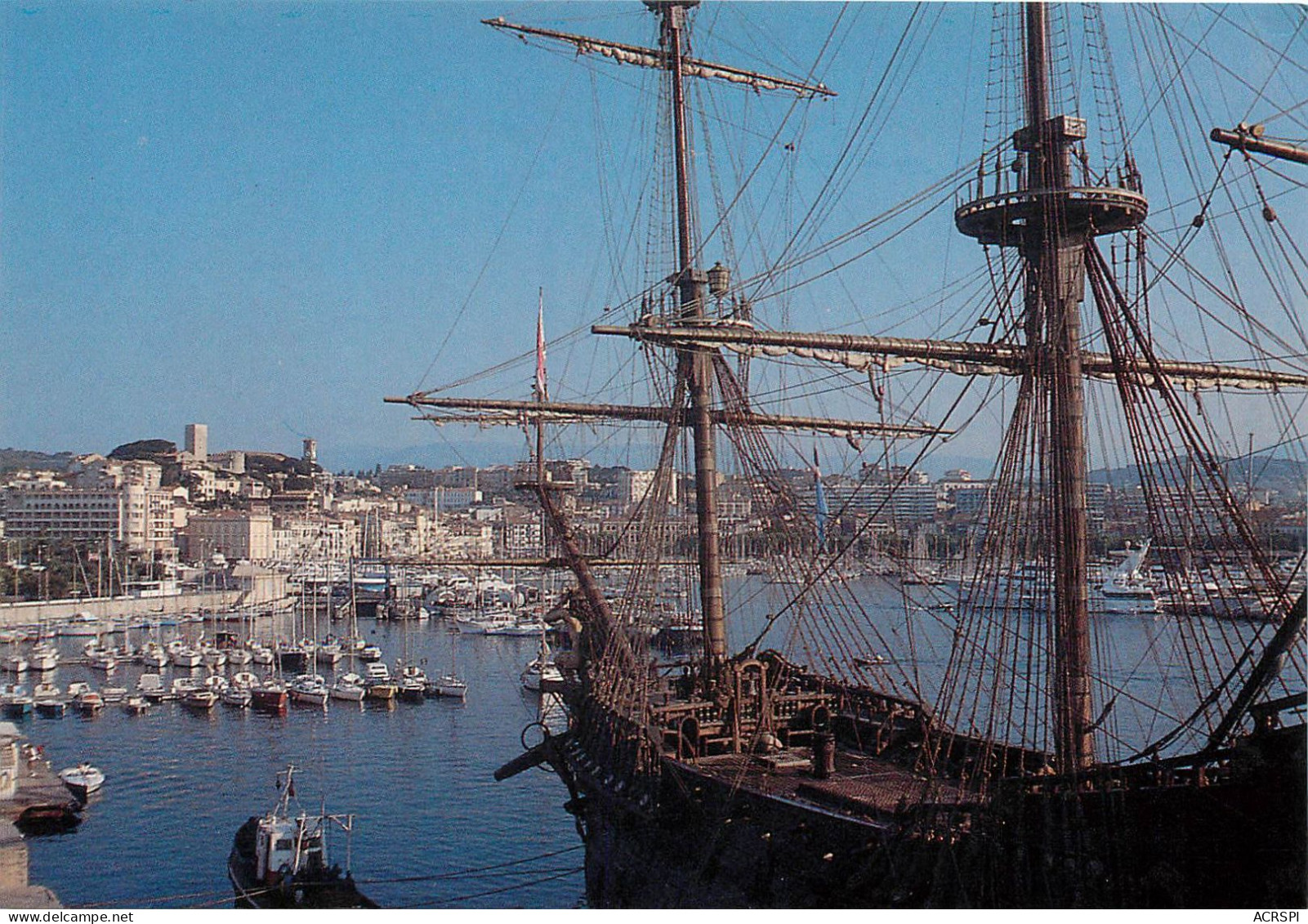 GALION NEPTUNE Du Film PIRATES  (scan Recto-verso) QQ 1140 - Voiliers