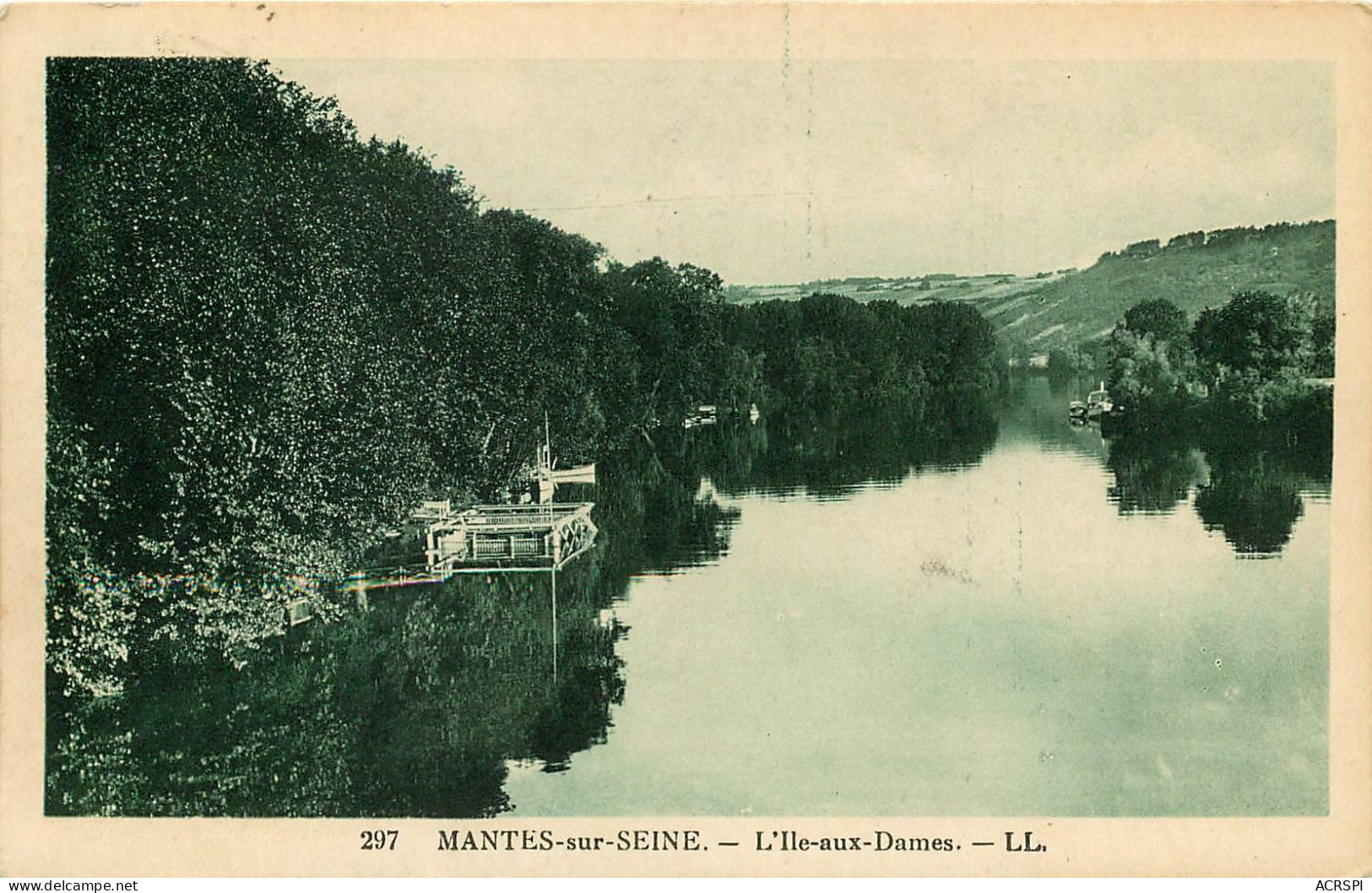 78  Mantes Sur Seine L'ile Aux Dames  (scan Recto-verso) QQ 1139 - Mantes La Jolie