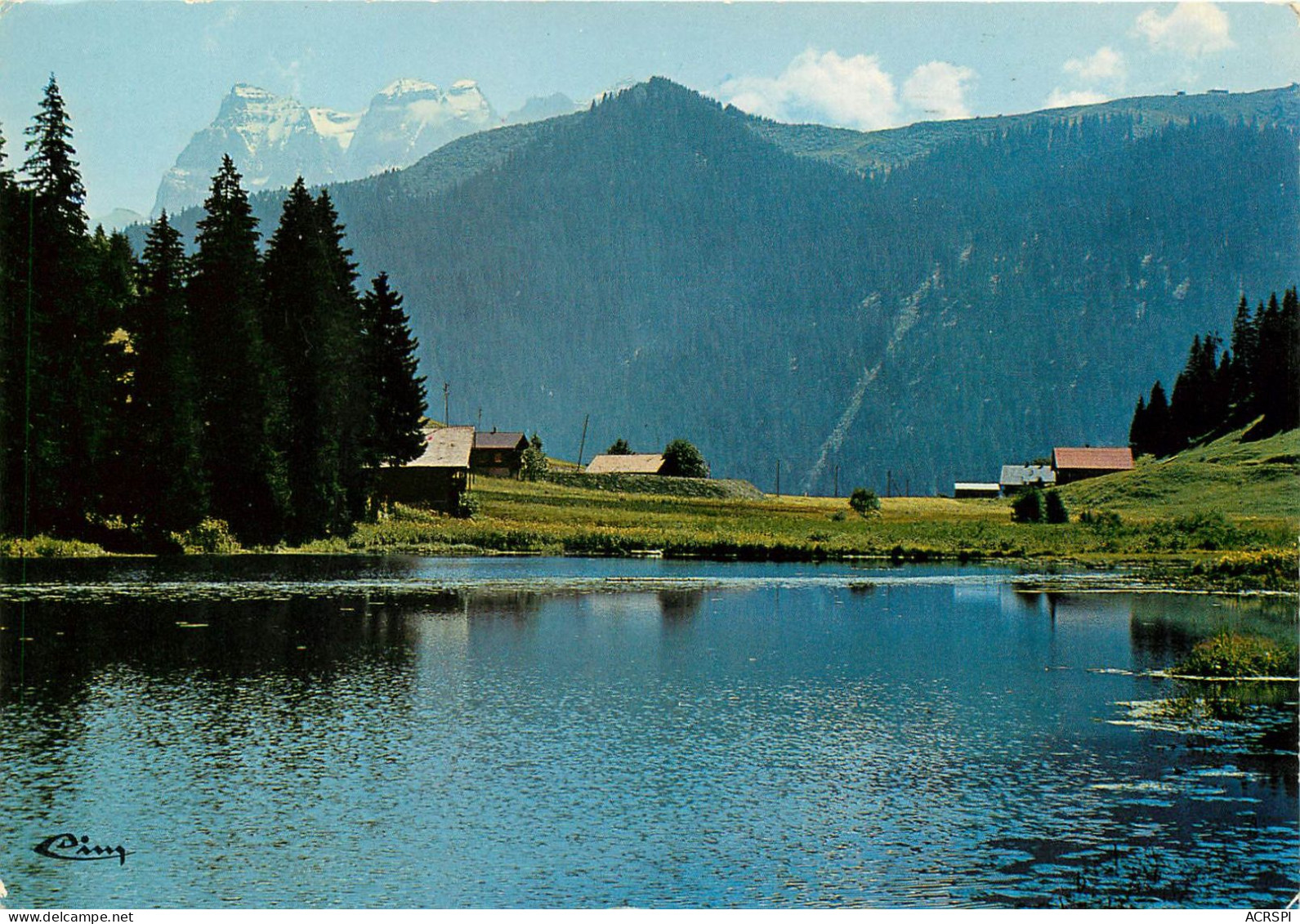 74  CHATEL - Lac De MORGINS    (scan Recto-verso) QQ 1133 - Châtel