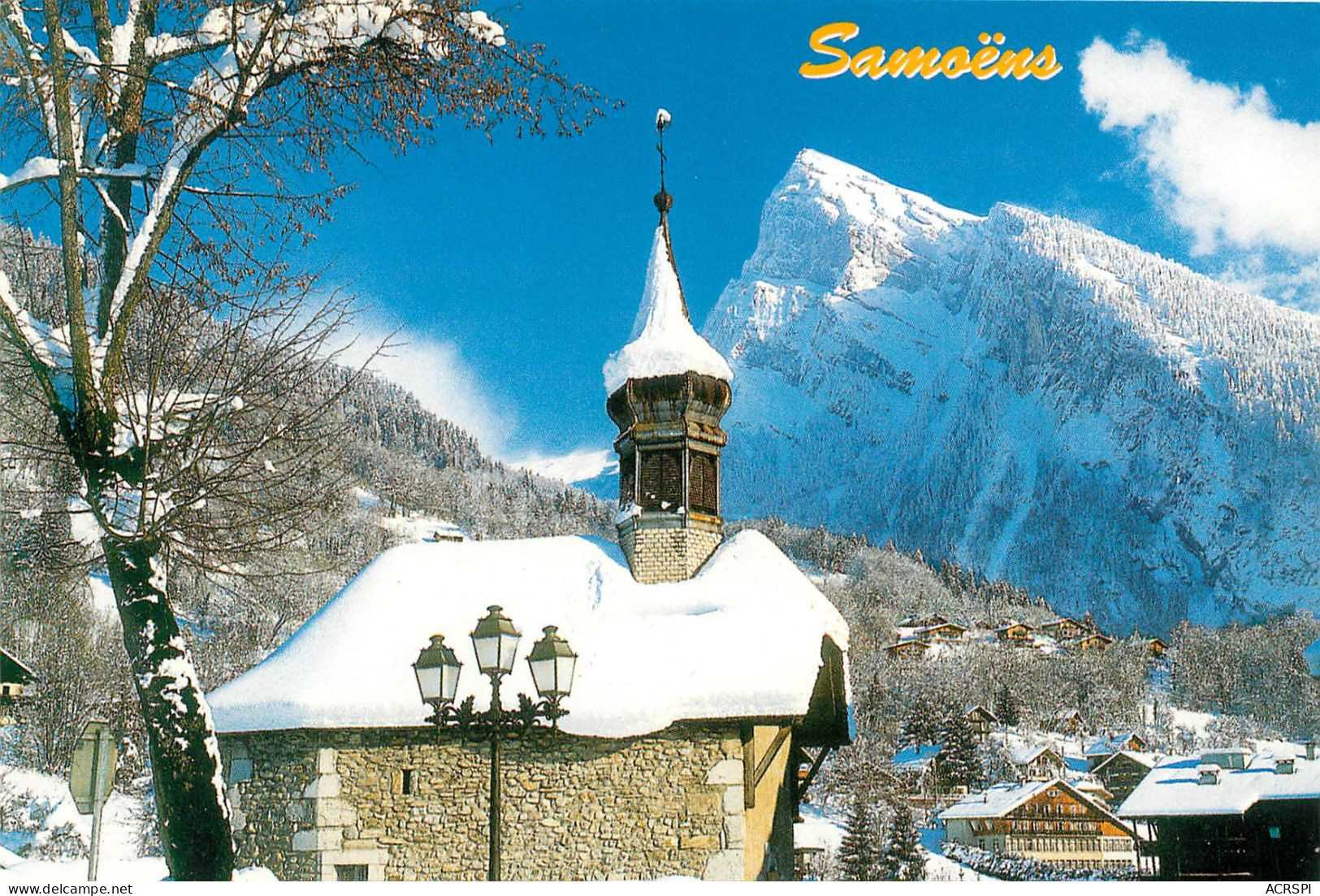 74 SAMOENS Cpm La Chapelle Du Berouze Et Le Criou  (scan Recto-verso) QQ 1132 - Samoëns