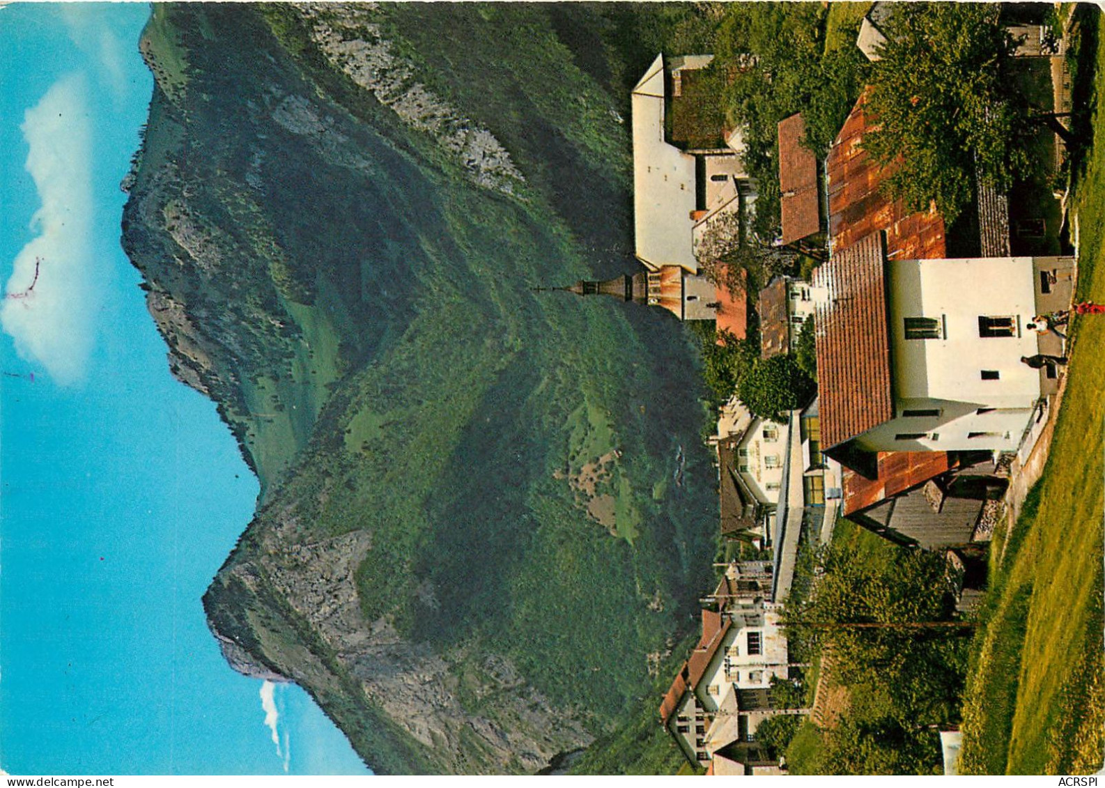 74   BELLEVAUX - Vue Générale - Au Fond, Le Mont Billiat   (scan Recto-verso) QQ 1132 - Bellevaux