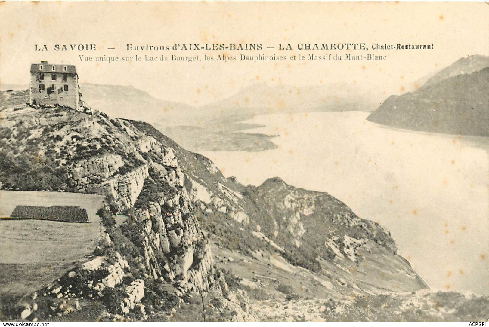 73 AIX LES BAINS La Chambotte  (scan Recto-verso) QQ 1129 - Aix Les Bains