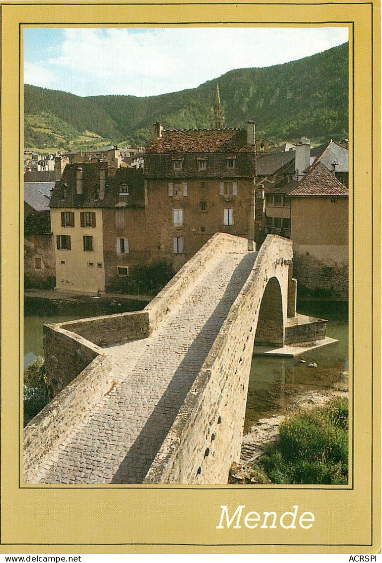 48 MENDE Le Pont Notre Dame (scan Recto-verso) QQ 1123 - Mende
