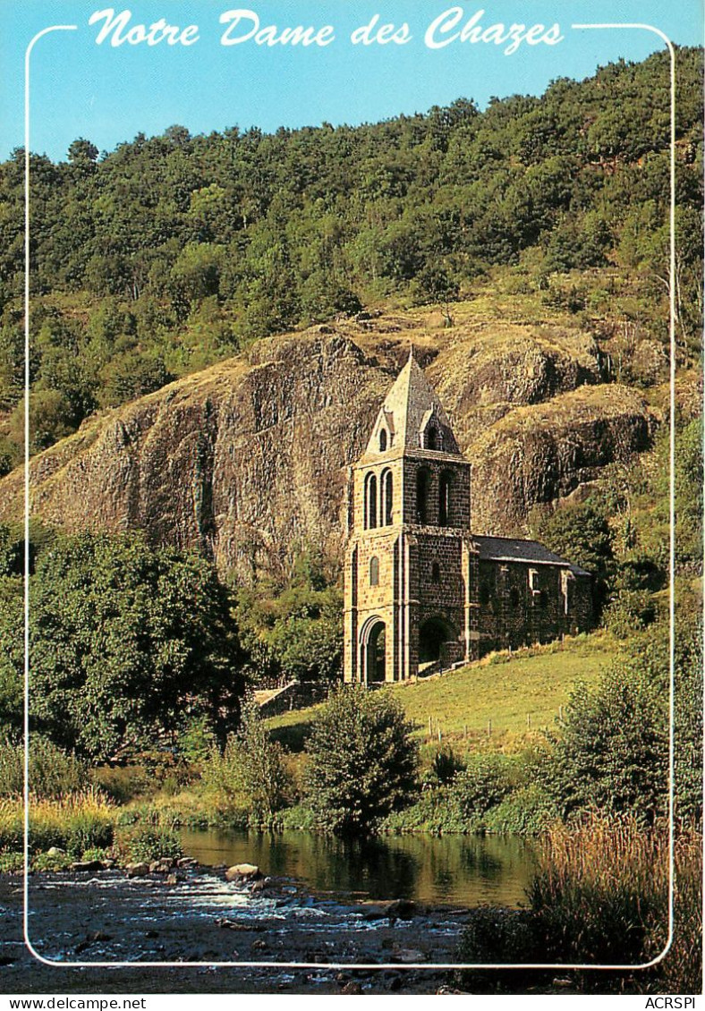 43 SAINT JULIEN DES CHAZES  CHAPELLE DE NOTRE DAME DES CHAZES -  Vierge (scan Recto-verso) QQ 1117 - Saugues