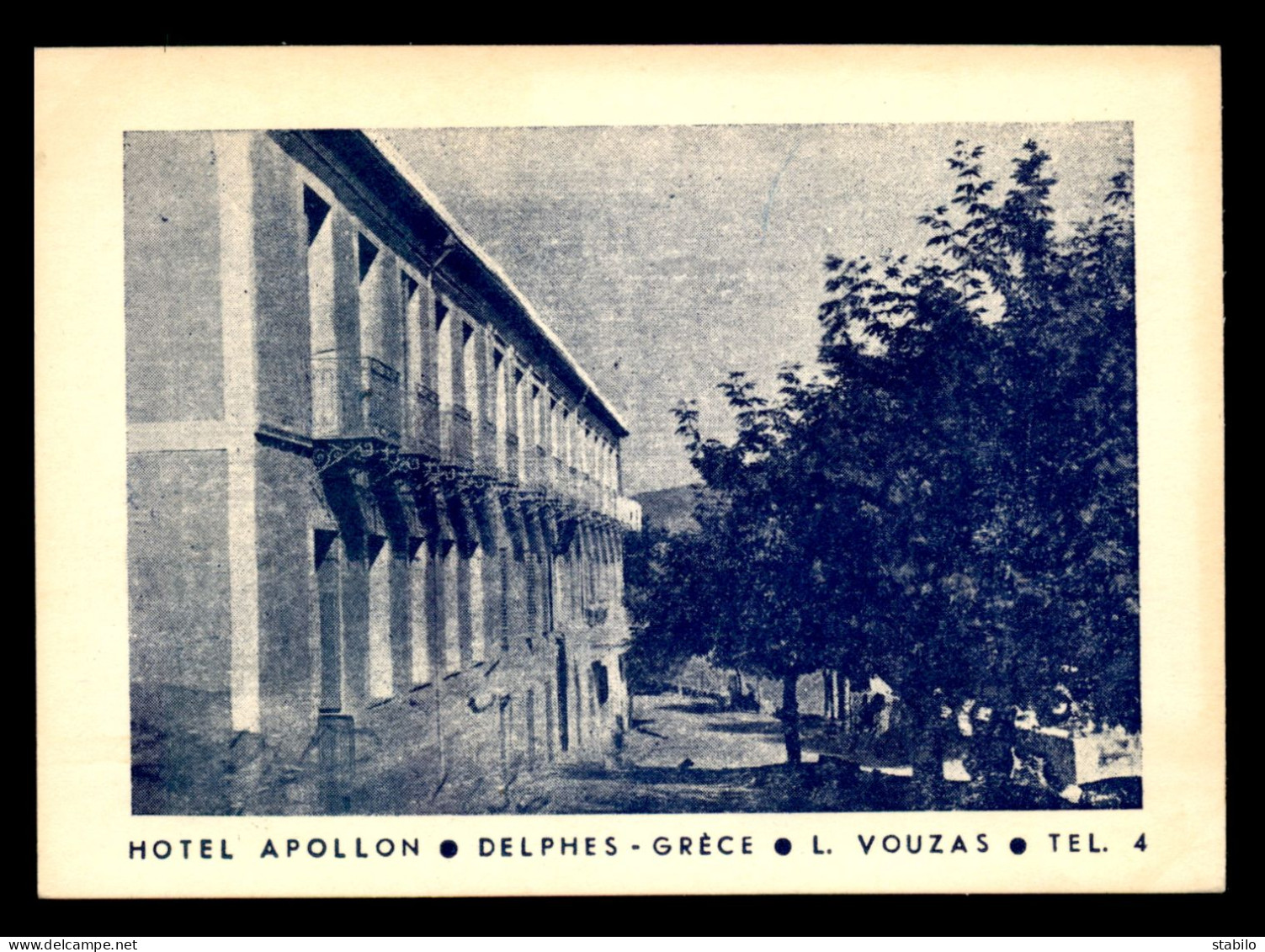 GRECE - DELPHES - HOTEL APOLLON - Griechenland
