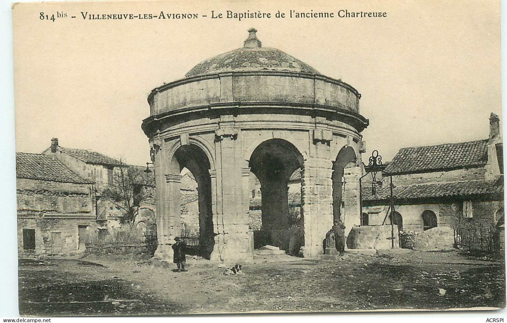 VILLENEUVE LES AVIGNON Le Baptistere  (scan Recto-verso) QQ 1192 - Villeneuve-lès-Avignon