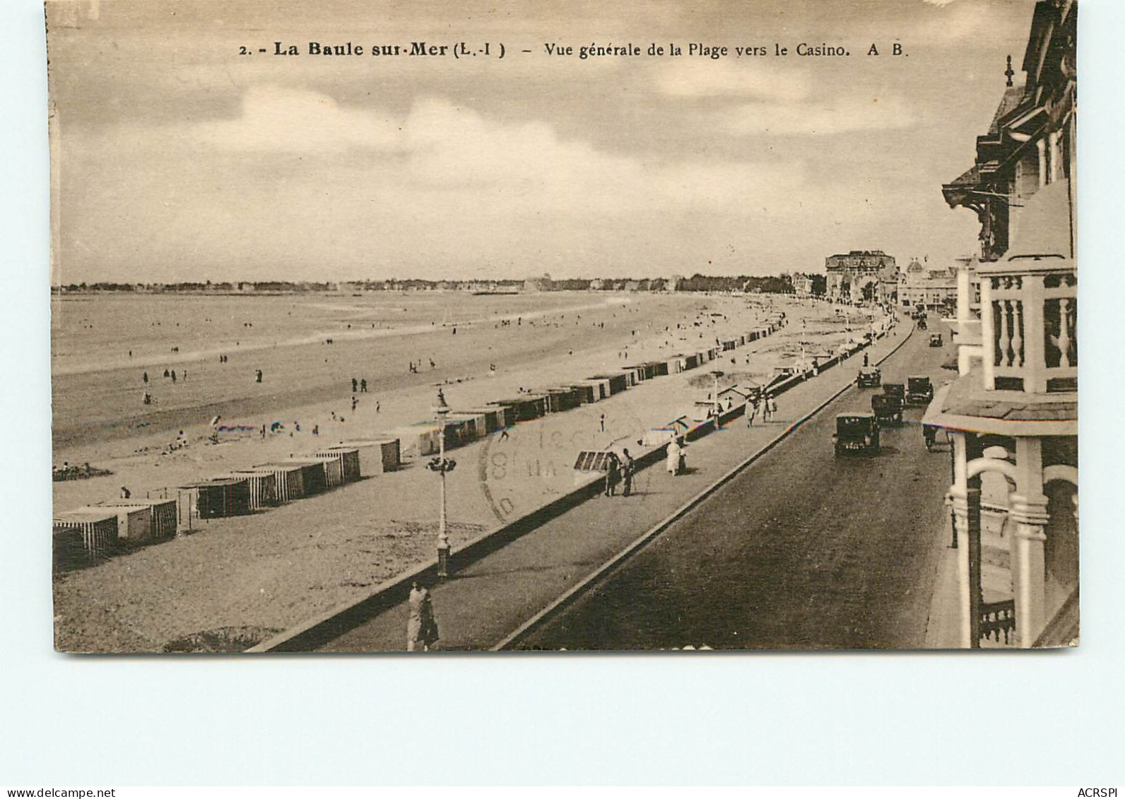 LA BAULE Vue Generale Vers Le Casino  (scan Recto-verso) QQ 1191 - La Baule-Escoublac