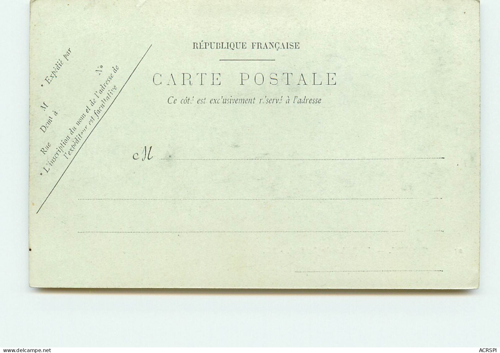 PORNIC LE ROCHER DU JARDINET,  Peche Au Carrelet Carte Vierge   (scan Recto-verso) QQ 1191 - Pornic