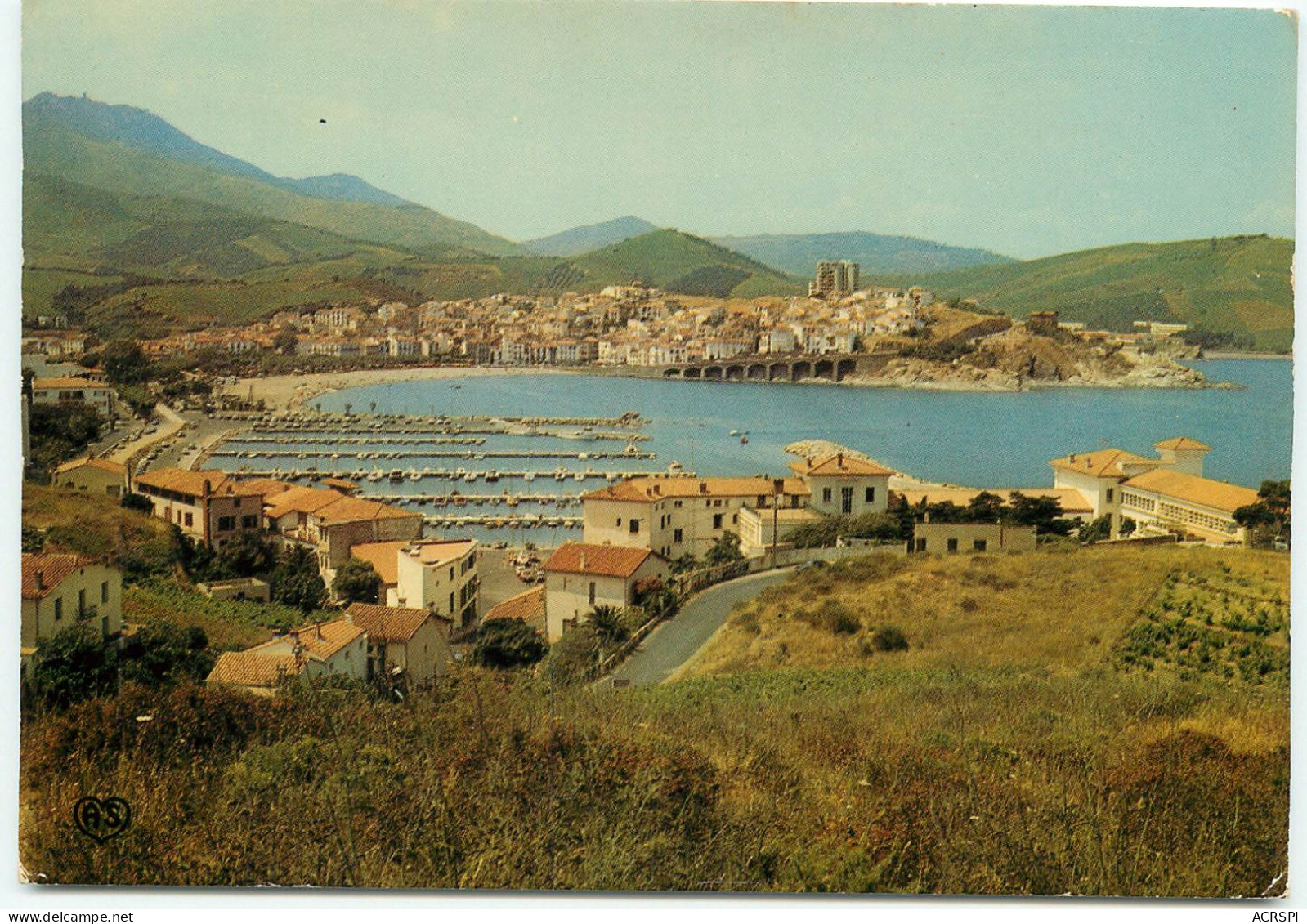 BANYULS SUR MER  Vue Générale Panoramique Carte Rare (scan Recto-verso) QQ 1183 - Banyuls Sur Mer