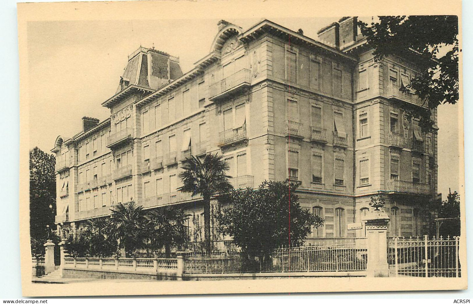 SALIES DE BEARN Grand Hotel Du Parc  Neuve TB   (scan Recto-verso) QQ 1182 - Salies De Bearn