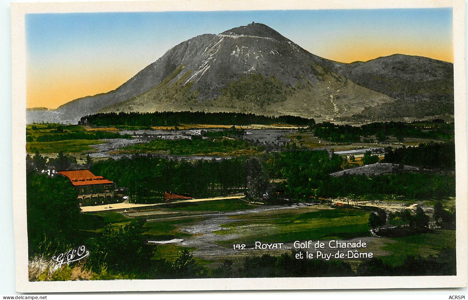 Royat Golf De Charade Et Le Puy De Dôme  (scan Recto-verso) QQ 1177 - Royat