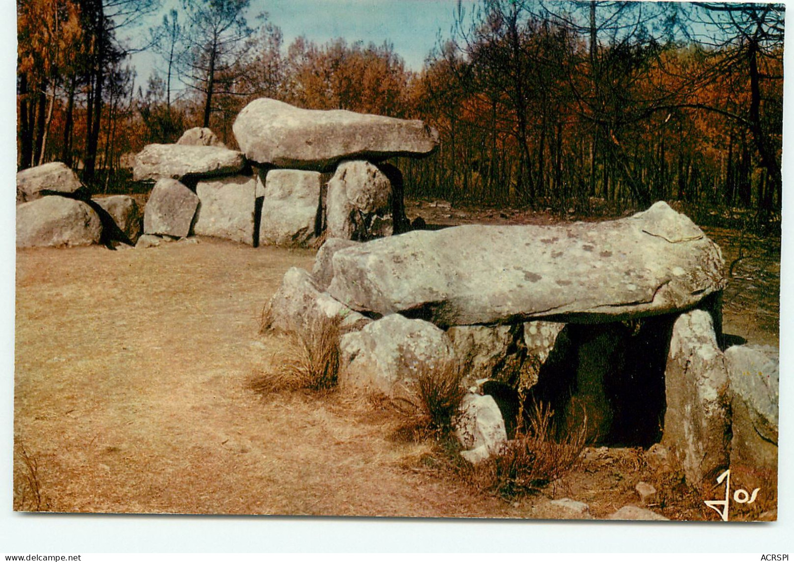 Carnac Dolmen De Mané Kerloned EDT / N° Jos Mx 2597   (scan Recto-verso) QQ 1169 - Carnac