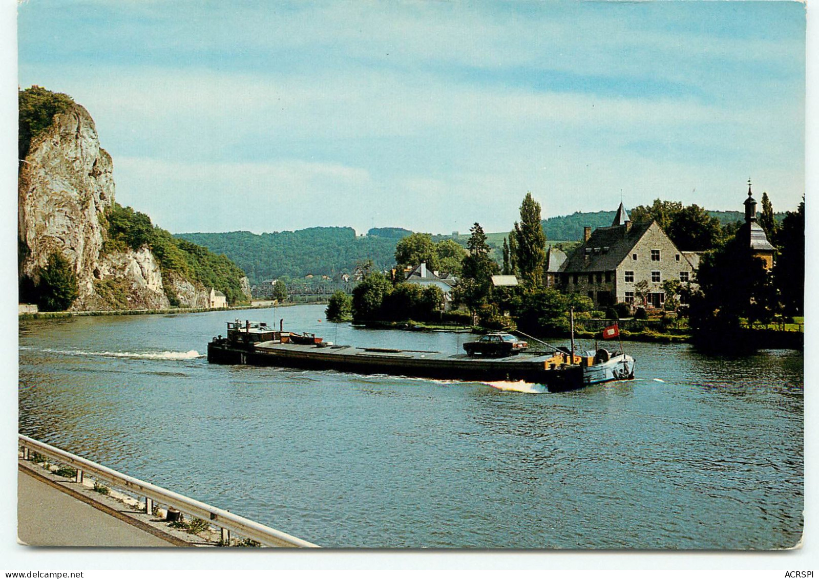 55 Dinant Sur Meuse Le Prieuré Et Péniche Sur La Meuse     (scan Recto-verso) QQ 1168 - Dinant