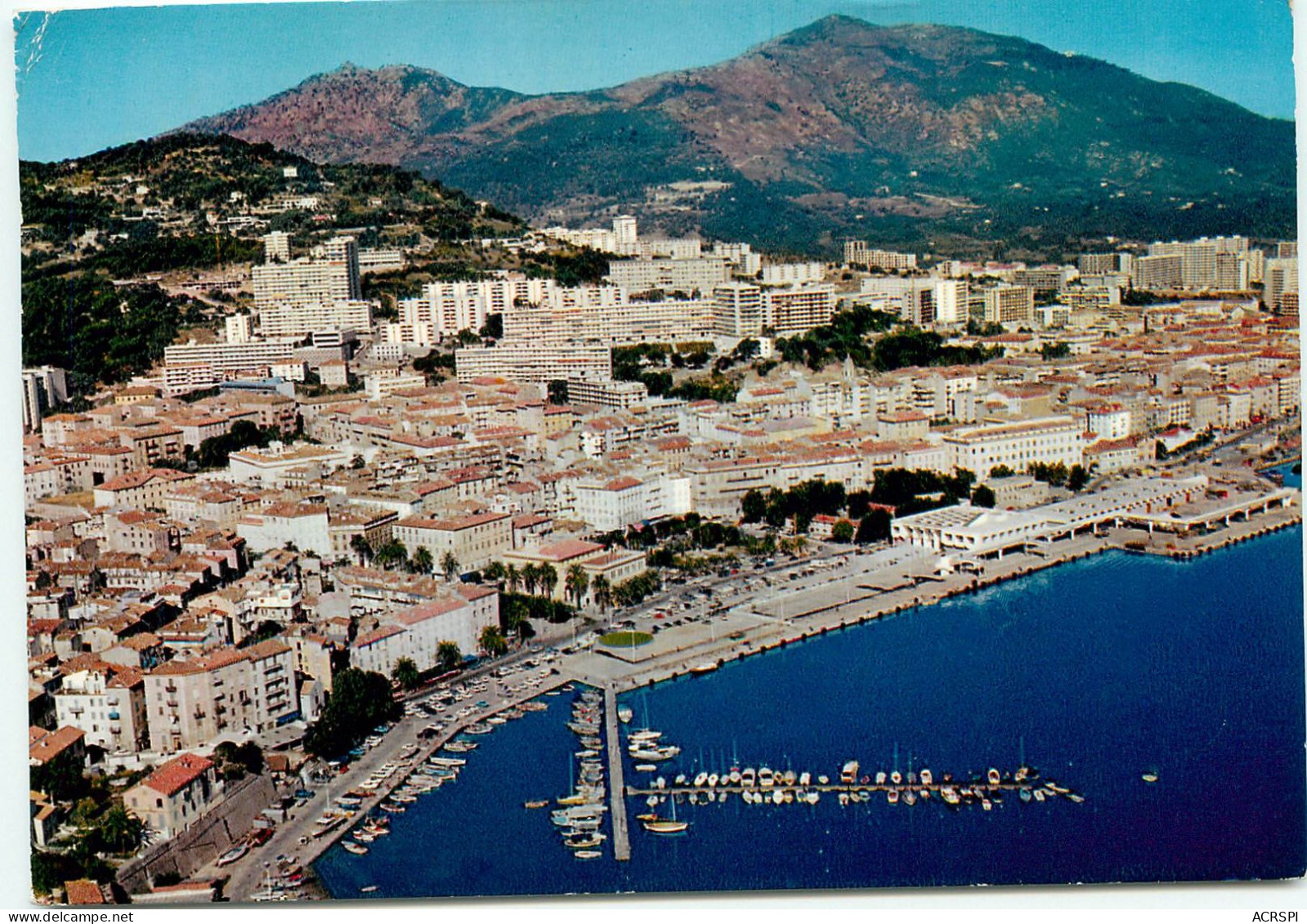 AJACCIO Le Port Et La Ville   (scan Recto-verso) QQ 1162 - Ajaccio