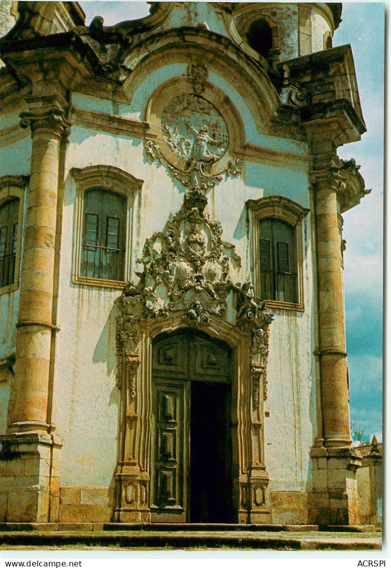 IGREJA  Sao Fransisco De Assis Portal  Bresil Brasil (scan Recto-verso) QQ 1161 - Otros & Sin Clasificación