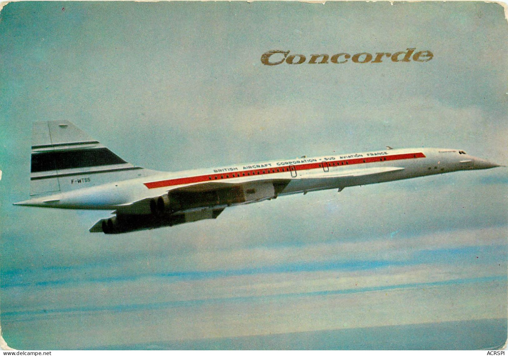 CONCORDE British Aircraft Sud Aviation France (scan Recto-verso) QQ 1155 - 1946-....: Era Moderna