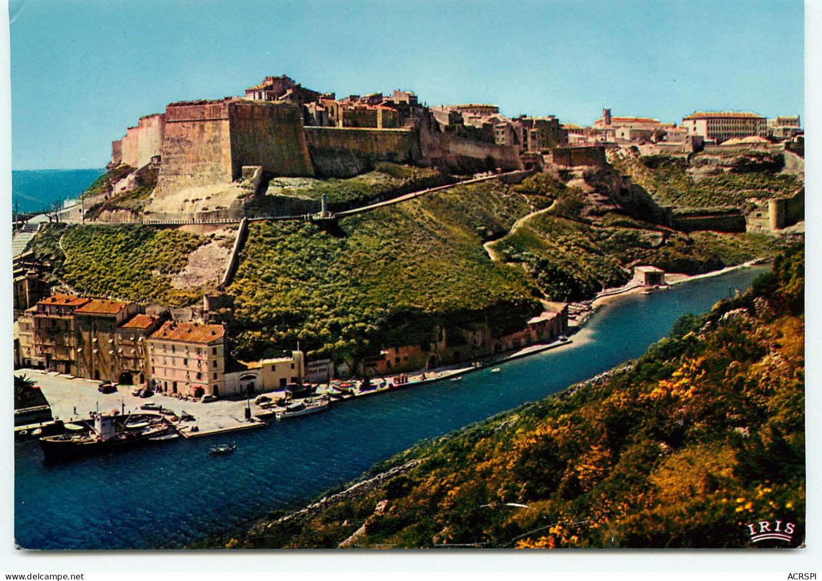 BONIFACIO Vue De La Citadelle Et Du Goulet  (scan Recto-verso) QQ 1162 - Autres & Non Classés