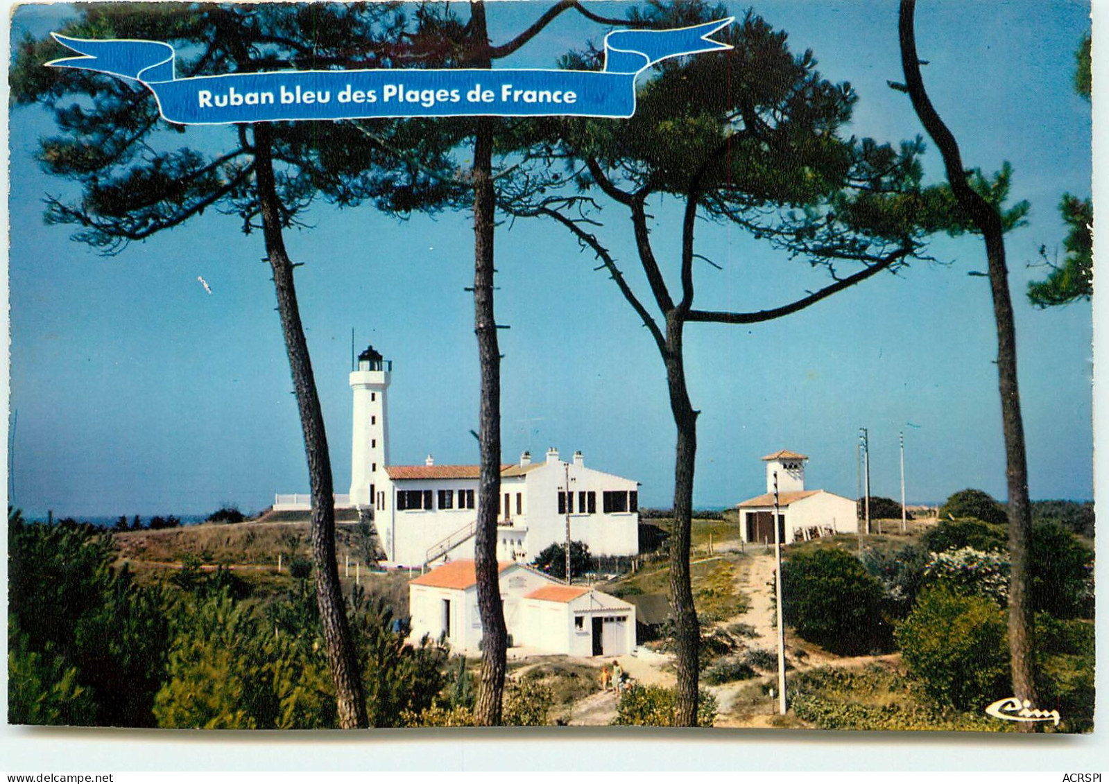 LA TRANCHE SUR MER PHARE RUBAN BLEU DES PLAGES DE FRANCE QQ 1199 - La Tranche Sur Mer