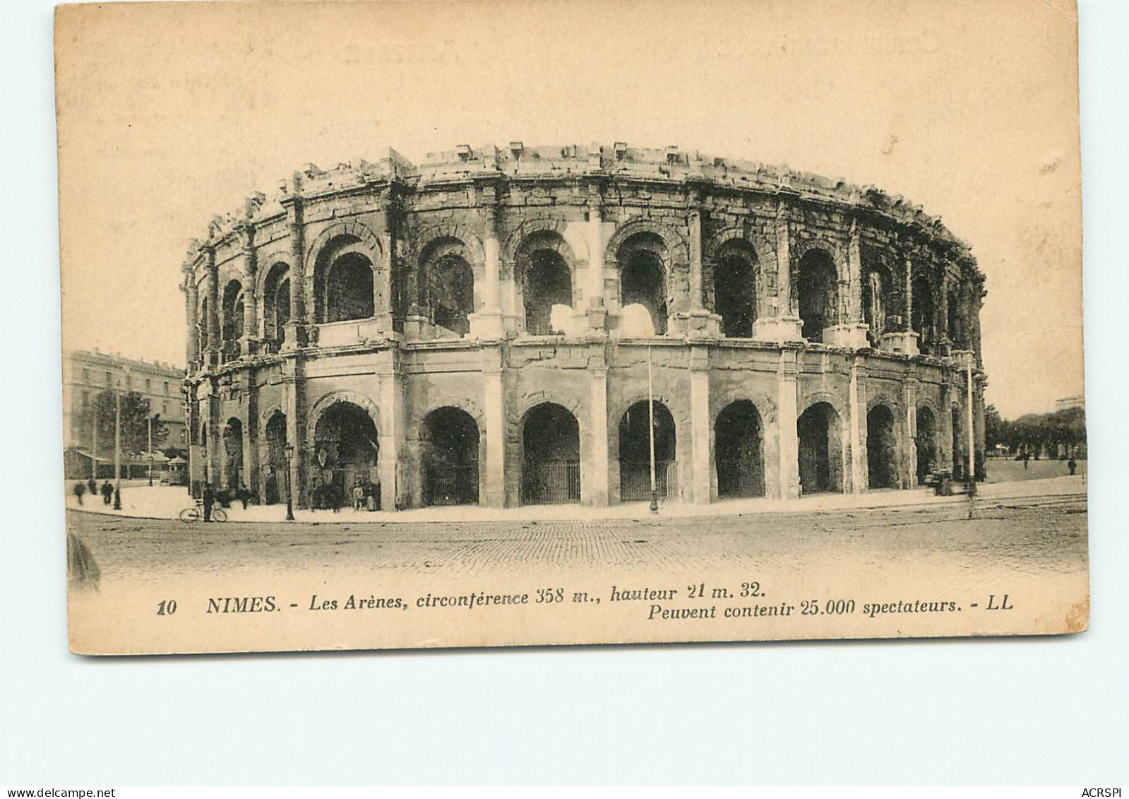 NIMES Les Arenes   (scan Recto-verso) QQ 1194 - Nîmes