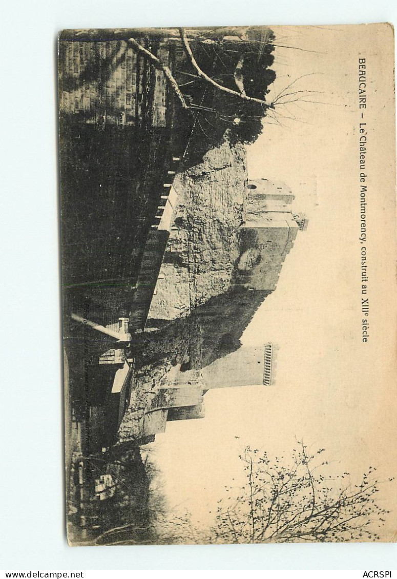 BEAUCAIRE  Le Chateau De Montmorency Construit Au XVIII  (scan Recto-verso) QQ 1194 - Beaucaire