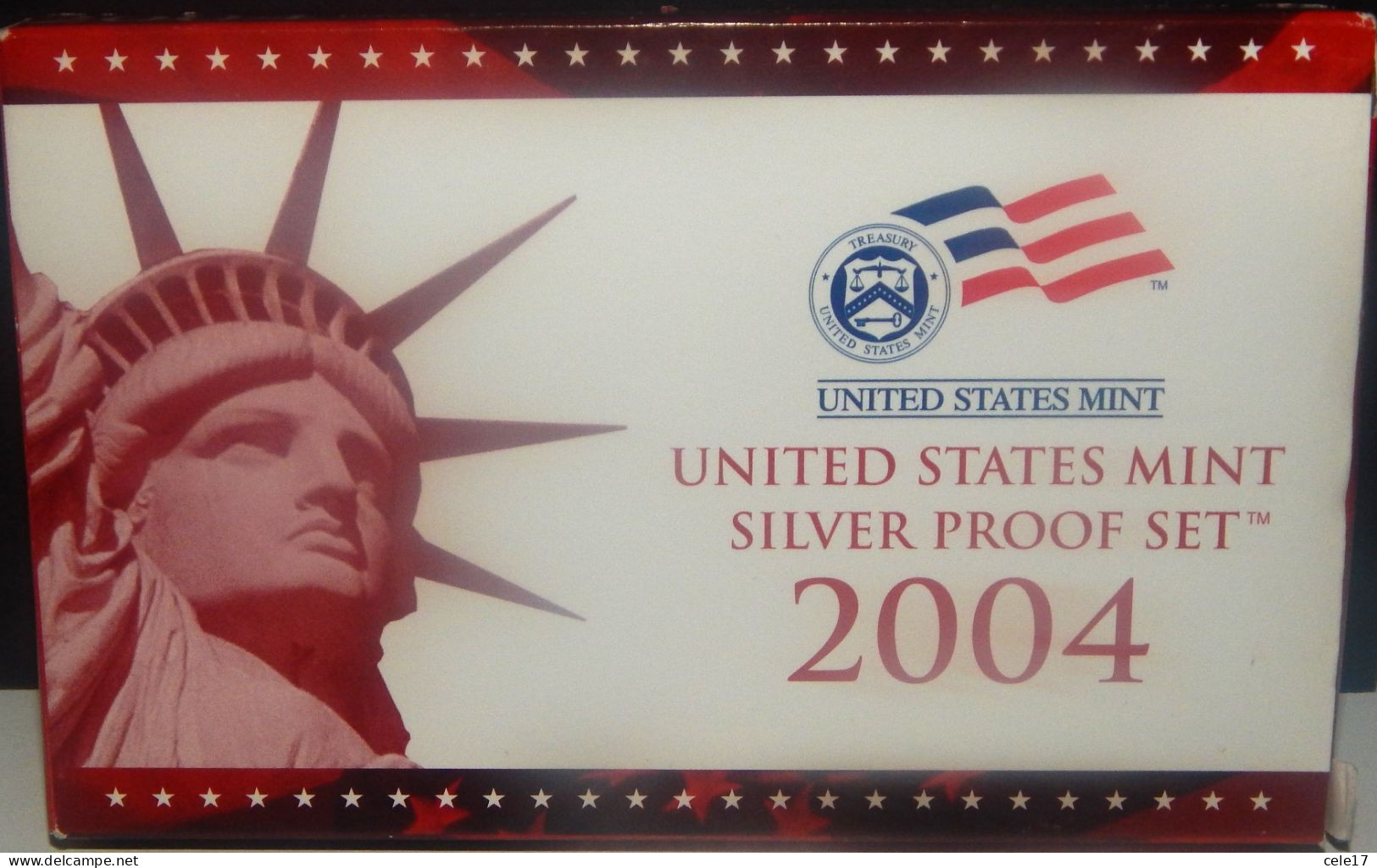 UNITED STATE MINT SILVER PROOF SET 2004 - Danimarca