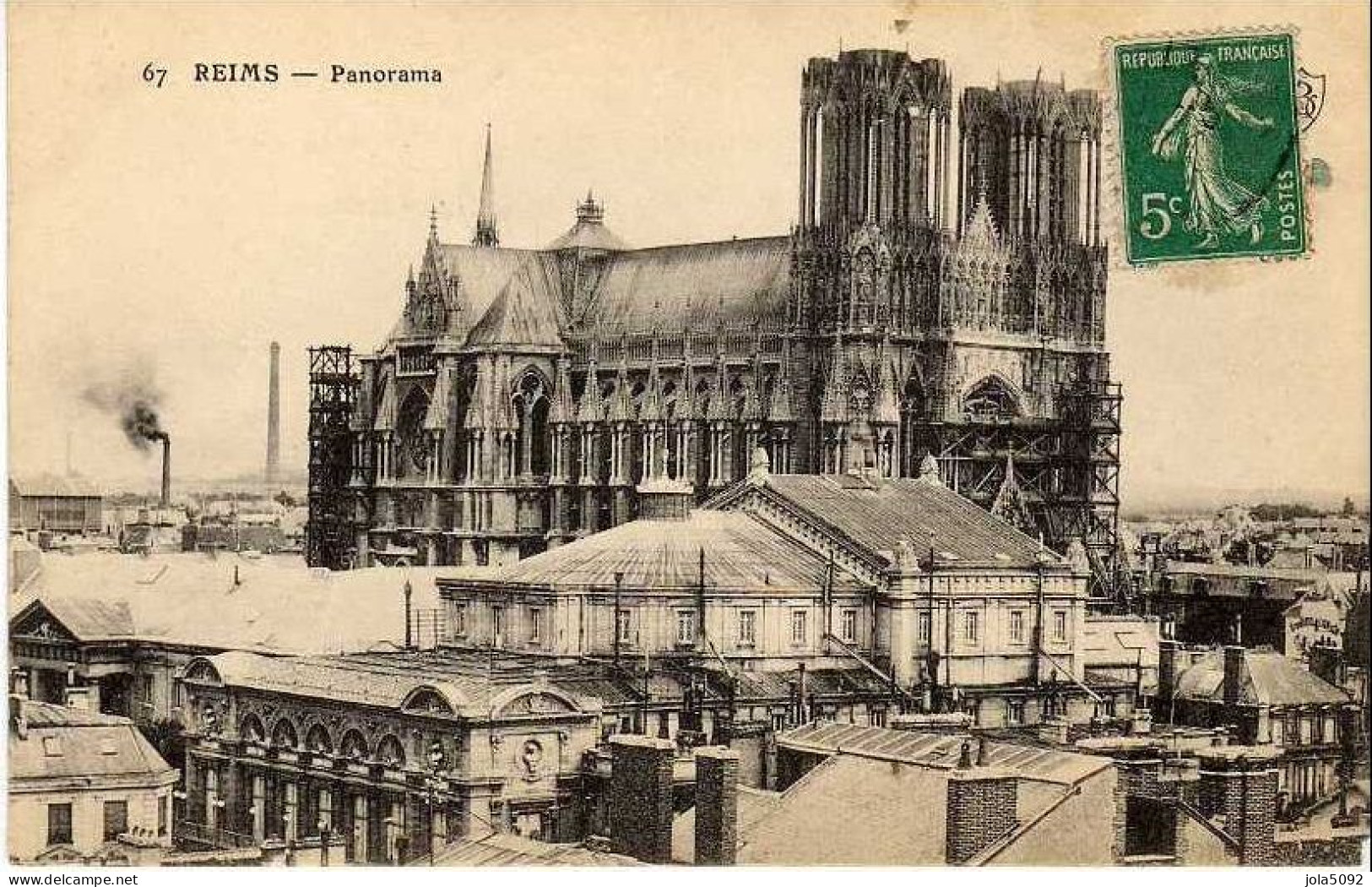 51 - REIMS - Panorama - Reims