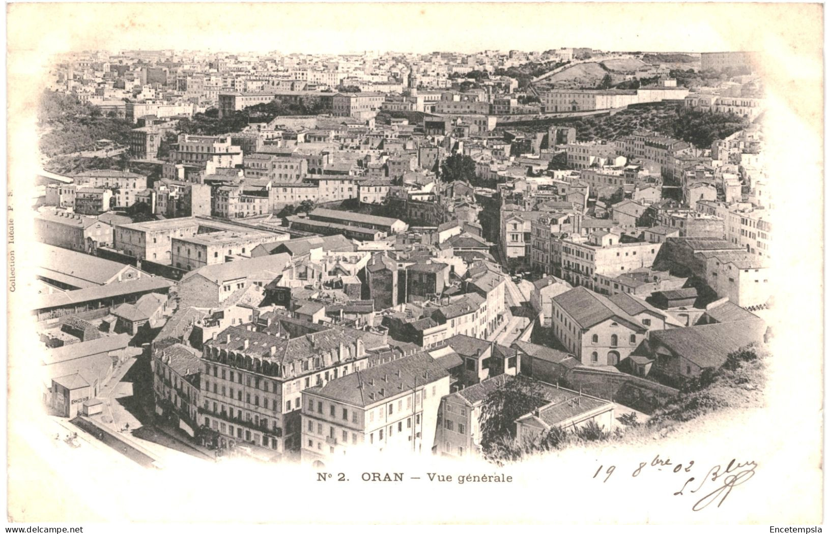 CPA Carte Postale Algérie  Oran Vue Générale  1902 VM80591 - Oran