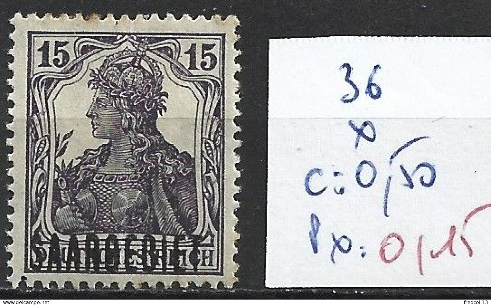 SARRE 36 * Côte 0.50 € - Unused Stamps