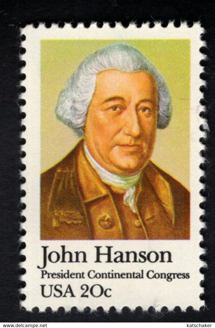 207000059 1981 SCOTT 1941 (XX) POSTFRIS MINT NEVER HINGED  - JOHN HANSON - FIRST PRESIDENT CONTINENTAL CONGRESS - Unused Stamps