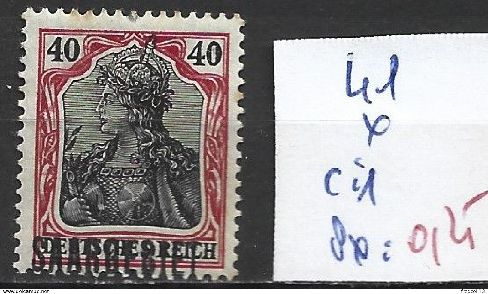 SARRE 41 * Côte 1 € - Unused Stamps